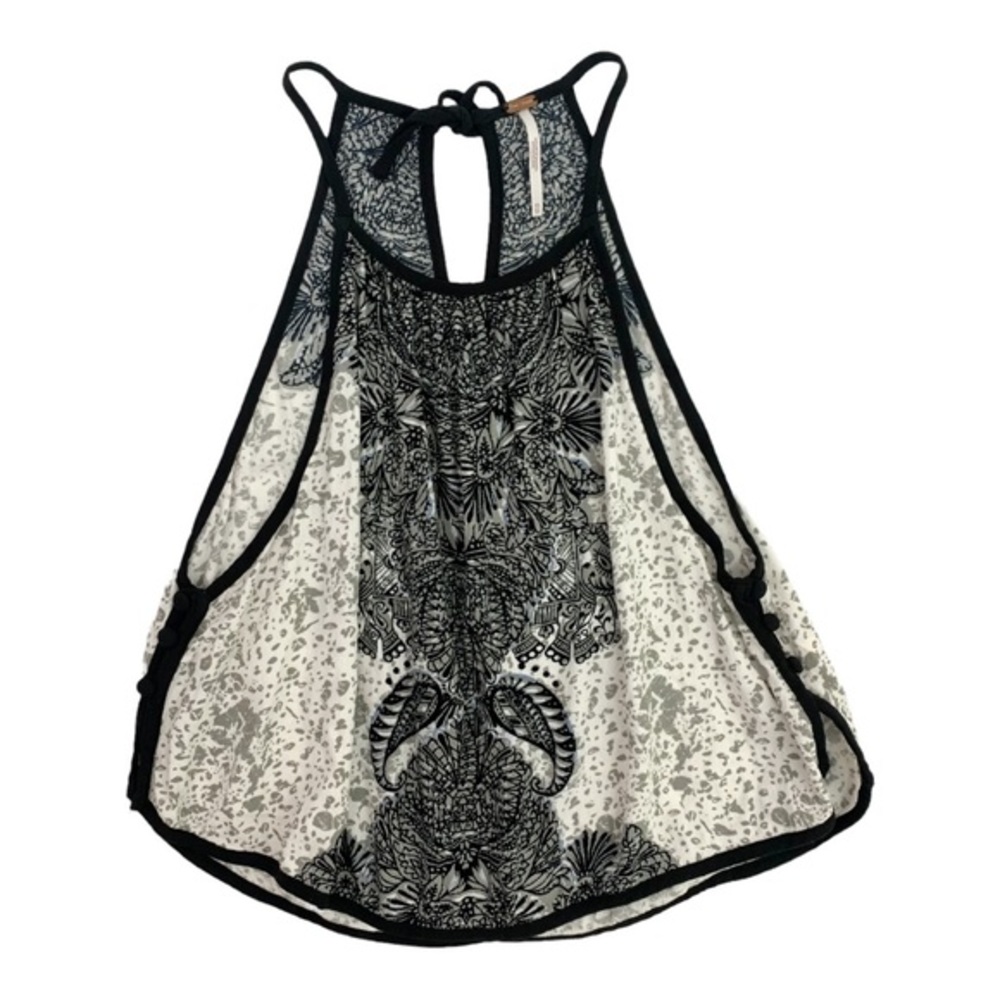 Free People Break Free Printed Top Women’s Size XS
